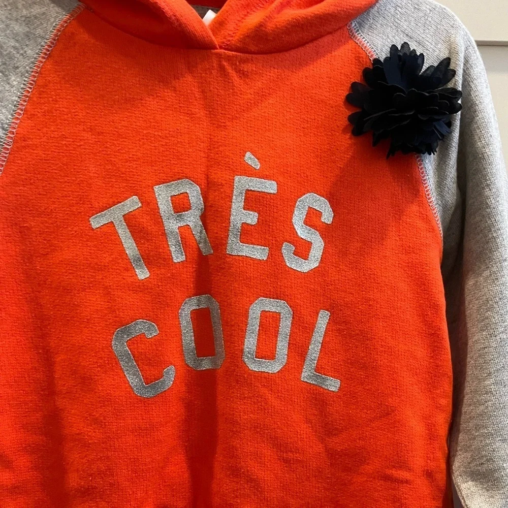 Carters size 6x NWT long hoodie sweatshirt